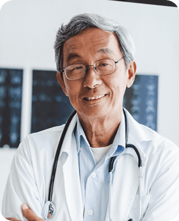 Doctor on Bold Care video call with patient
